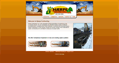 Desktop Screenshot of hjerpecontracting.com